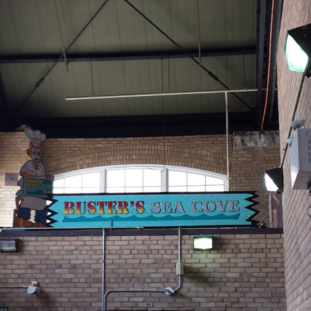 Alternate angle of Buster's Sea Cove in Toronto, Ontario