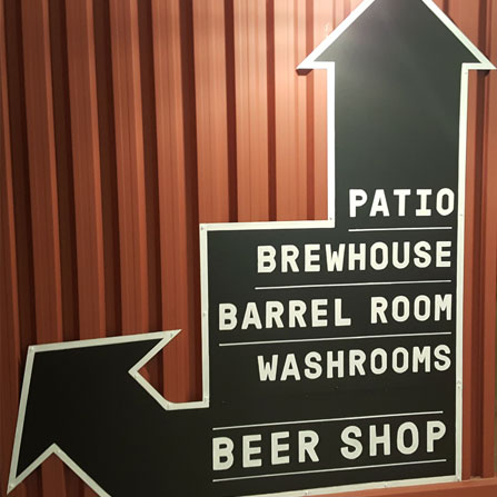 Alternate angle of Big Rock Brewery in Toronto, Ontario